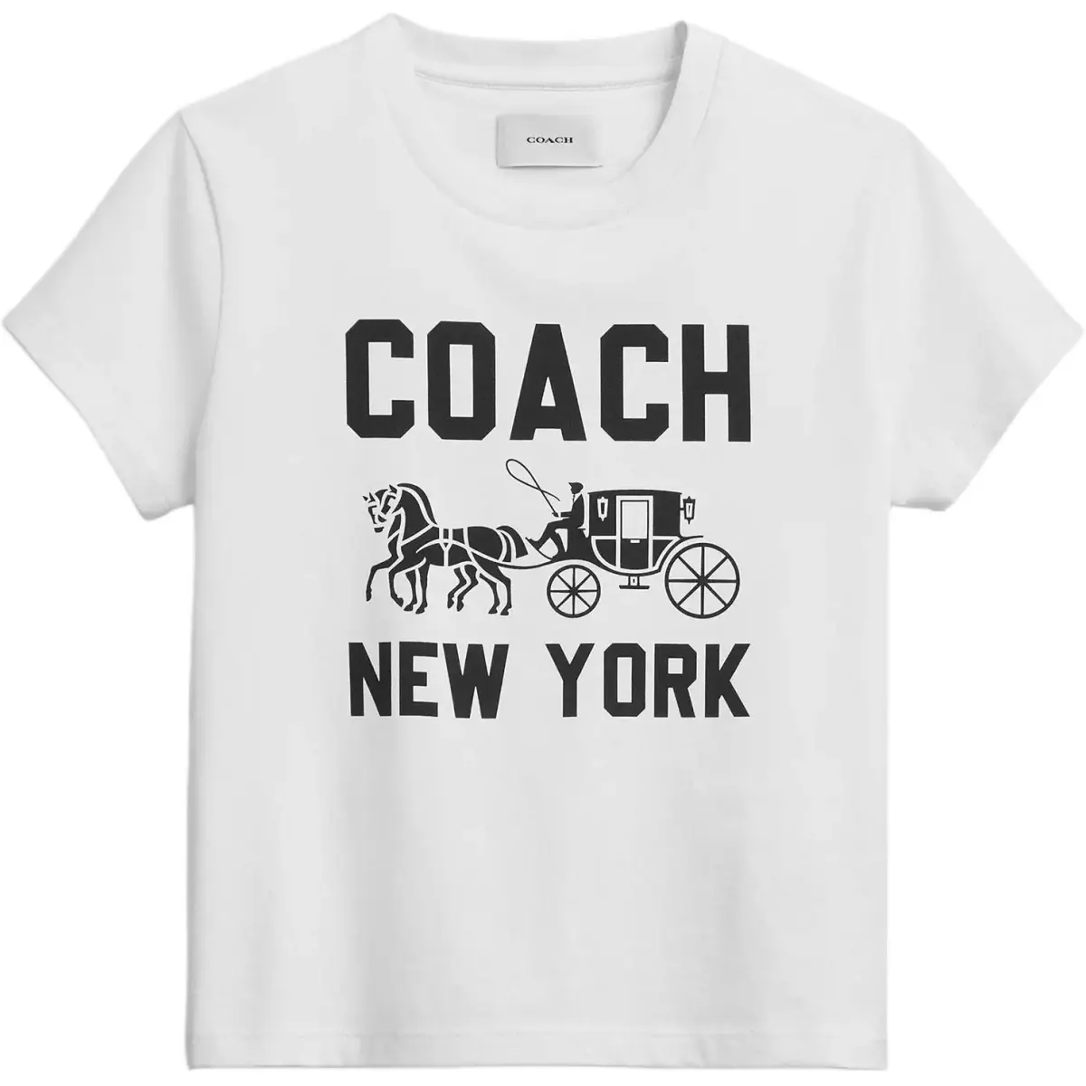 COACH Regular T Shirt Women's White