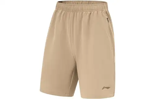 Li Ning Fitness Series Sports Shorts Men's Light Chestnut Brown