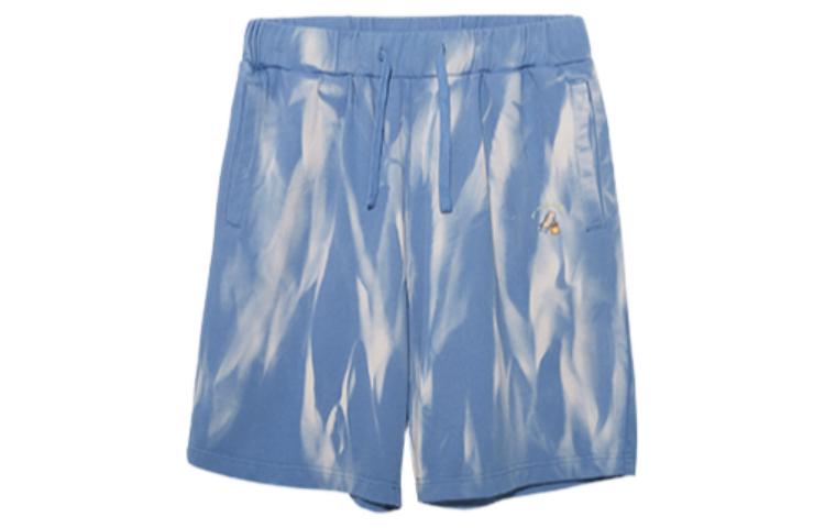 New Era Loose Fit Shorts Summer And Spring Unisex Blue