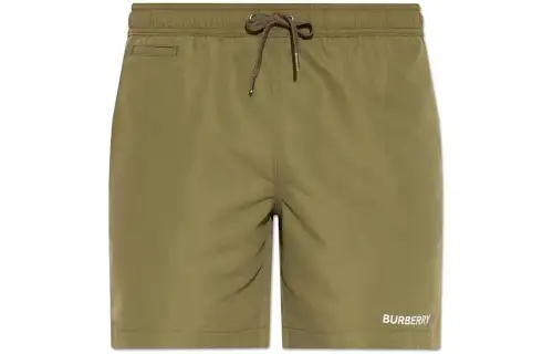 Burberry Casual Shorts Men's Green