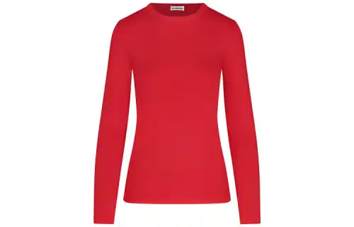 Balenciaga T Shirt Women's Red Regular Fit