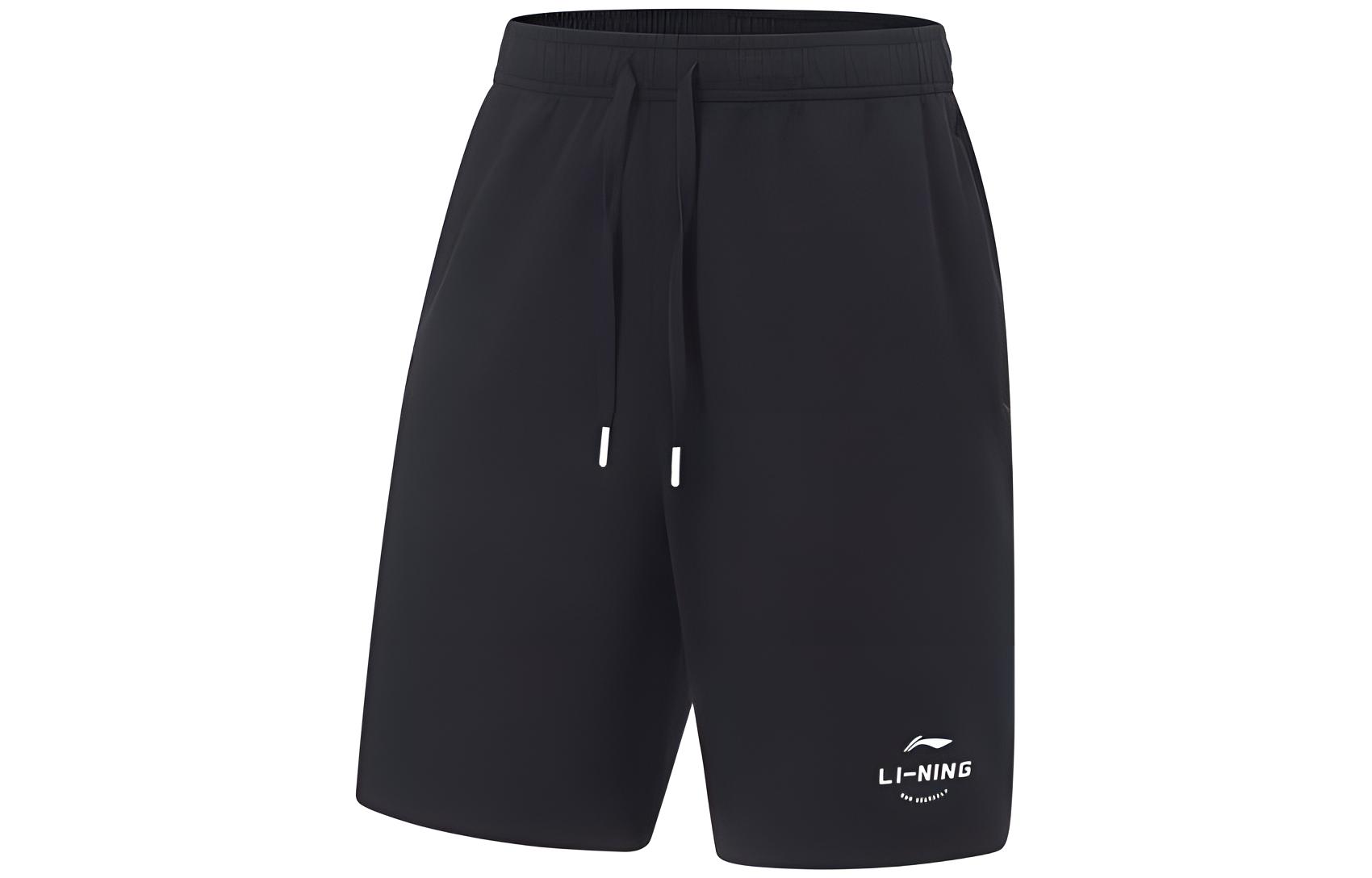 Li Ning Fitness Series Sports Shorts Men’s Black