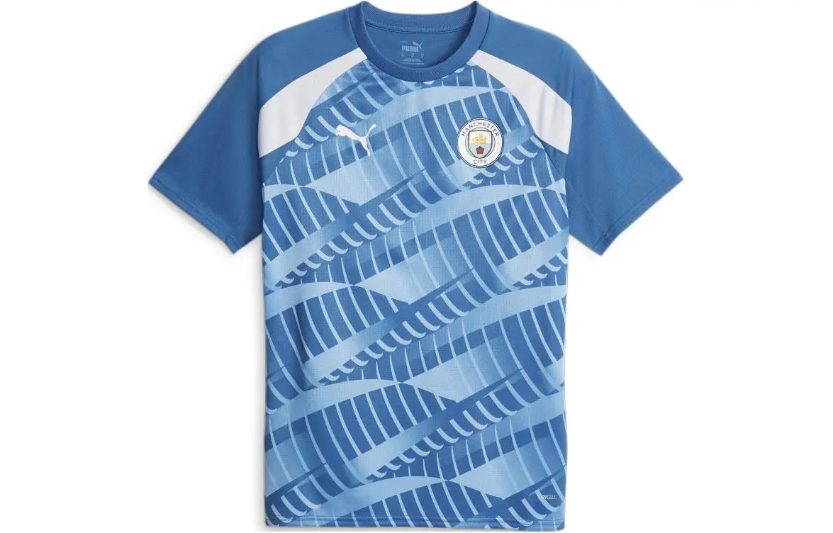 PUMA Manchester City Soccer Jersey Men's Blue