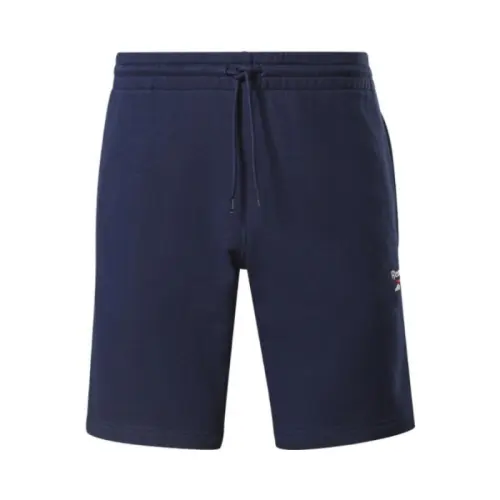 Reebok Sports Shorts Men's Navy Blue
