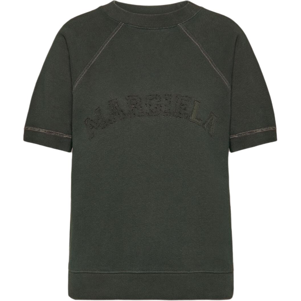 Женская футболка Maison Margiela (черная)