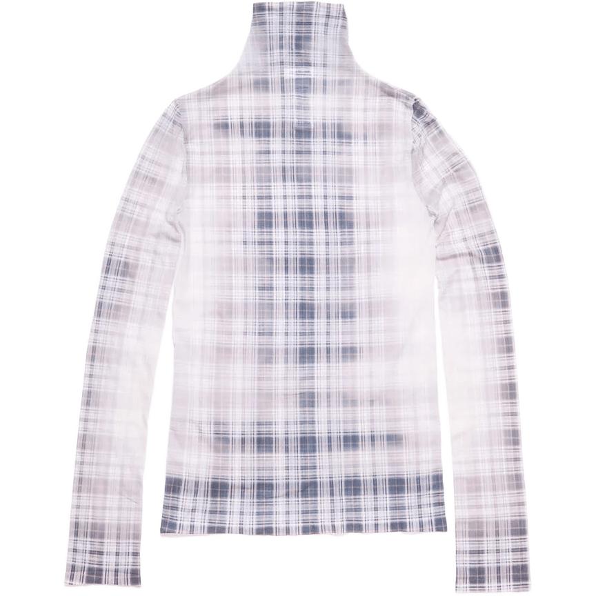 Женская футболка Acne Studios С длинным рукавом (клетчатая)