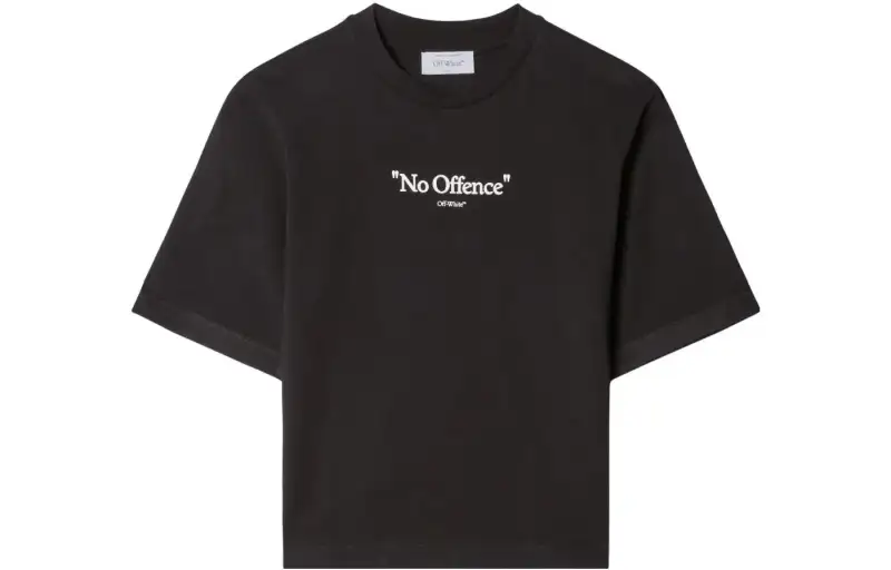 OFF-WHITE slogan-print cotton T-shirt