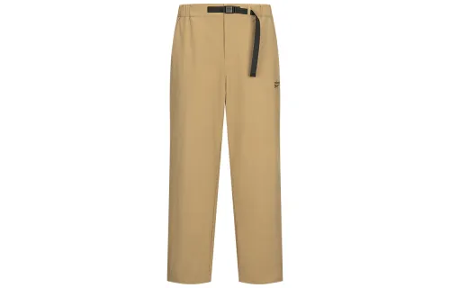 Reebok Casual Pants Unisex Yellow Khaki