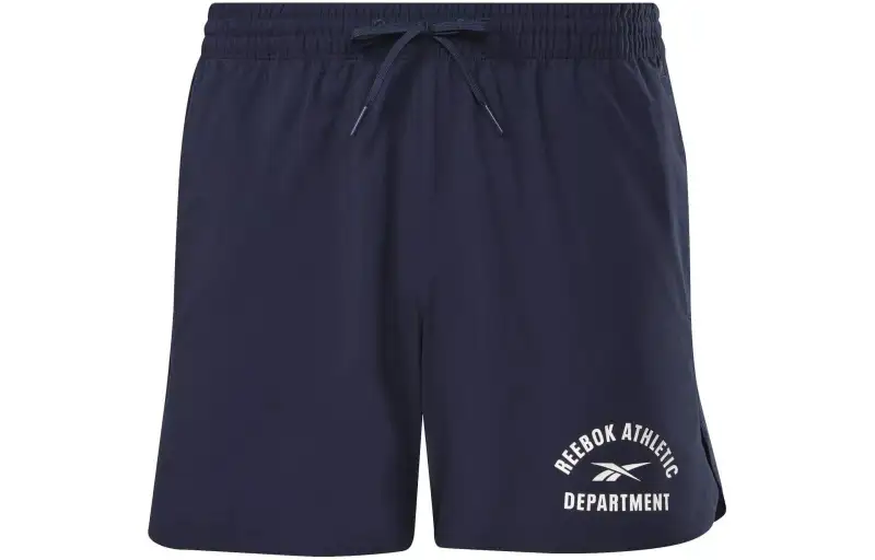 Reebok TRAIN WOVEN GRAPHIC SHORT Sports Shorts Men's Marine Blue
