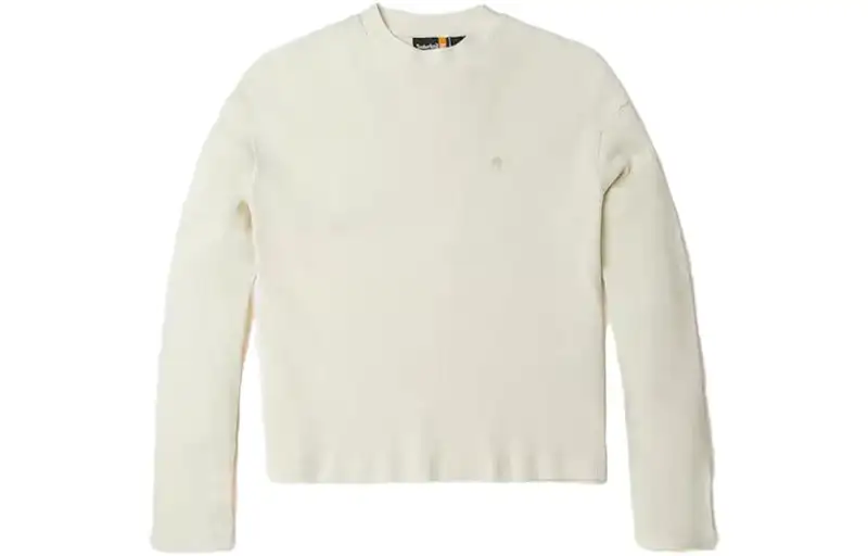 Timberland T Shirts Women's Vintage White Crew Neck Moderate Straight Fit