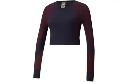 PUMA T Shirts Women's Multicolor Crew Neck Moderate
