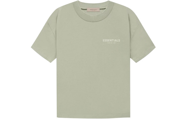 Женская футболка Fear of God Essentials Seafoam (зеленая)