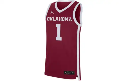 JORDAN Oklahoma Sooners Replica Men's JORDAN Brand College Basketball Jersey