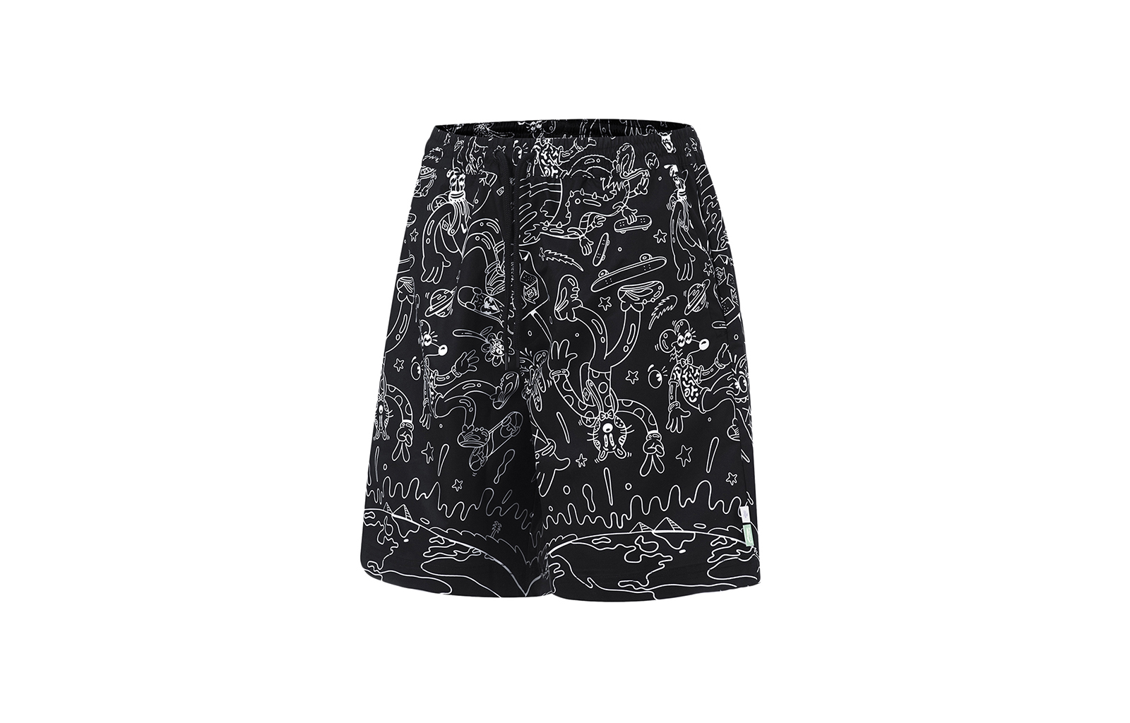 Li Ning Sports Shorts Men’s Black White