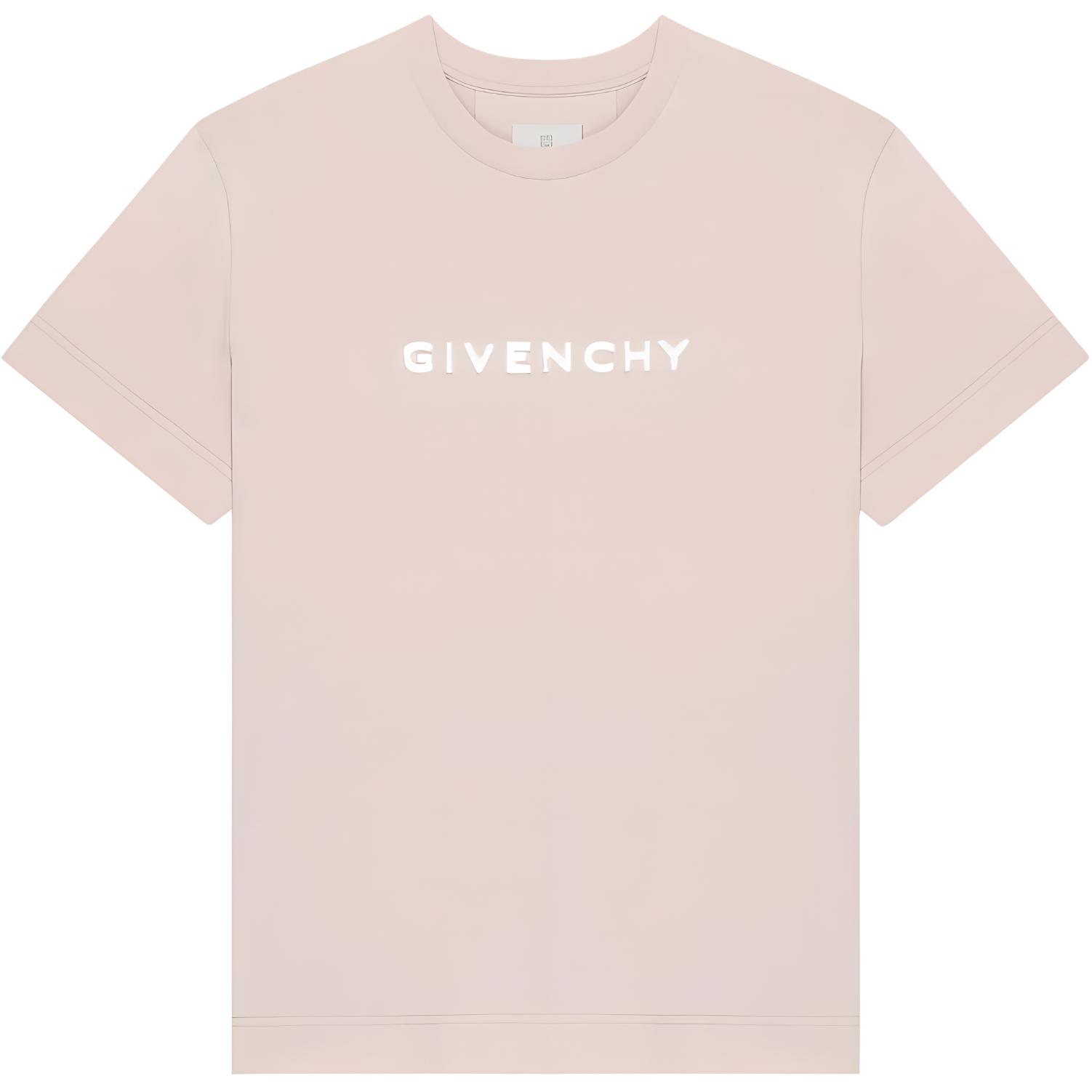 Женская футболка Givenchy FW21 (розовая)