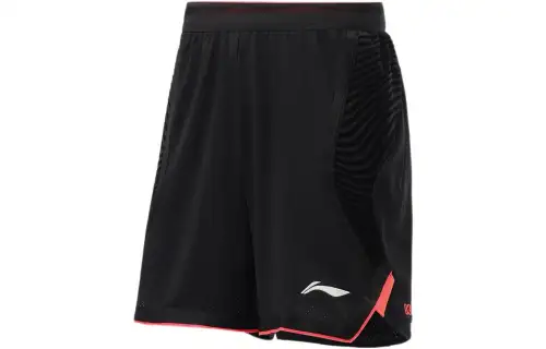 Li Ning Basketball Collection Sports Shorts Men's Black Moderate