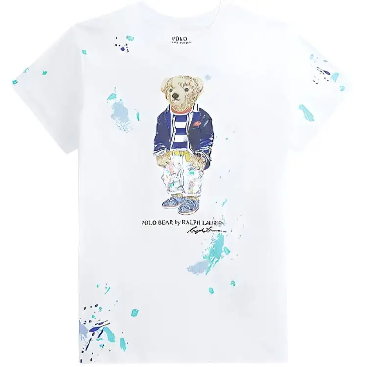 Polo Ralph Lauren T Shirts Women's White Crew Neck Moderate Other