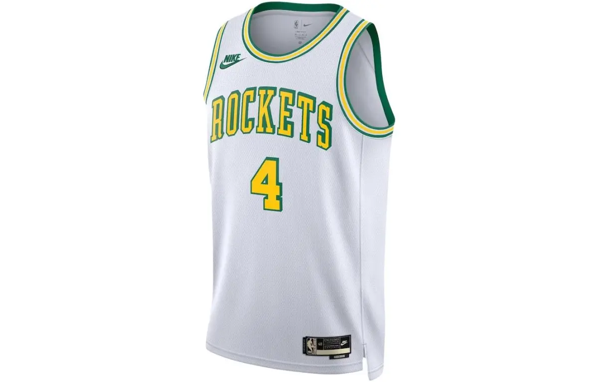 Nike Basketball Jerseys Men's White Moderate Straight Fit