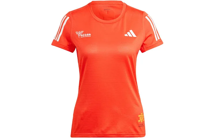 Adidas Running T Shirt Women's Light Red