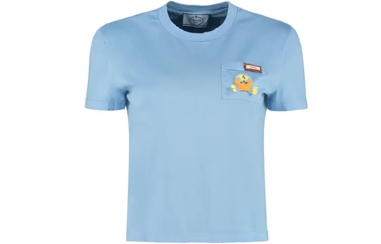 PRADA FW20 T Shirt Women's Blue