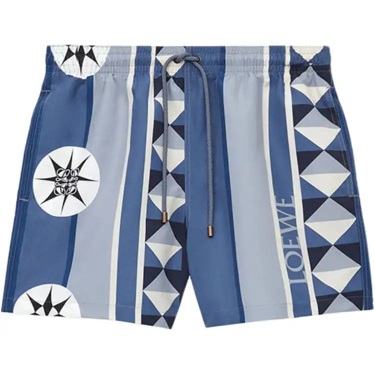 Loewe geometric-print swim shorts