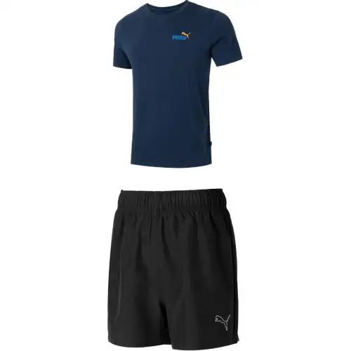 PUMA Casual Sportswear Men's Navy Blue+Black