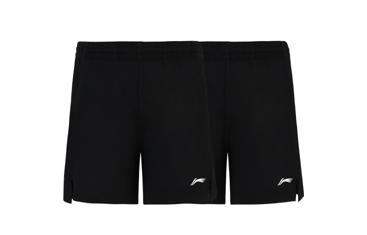 Li Ning Sports Shorts Men’s 2 Pack Black Moderate