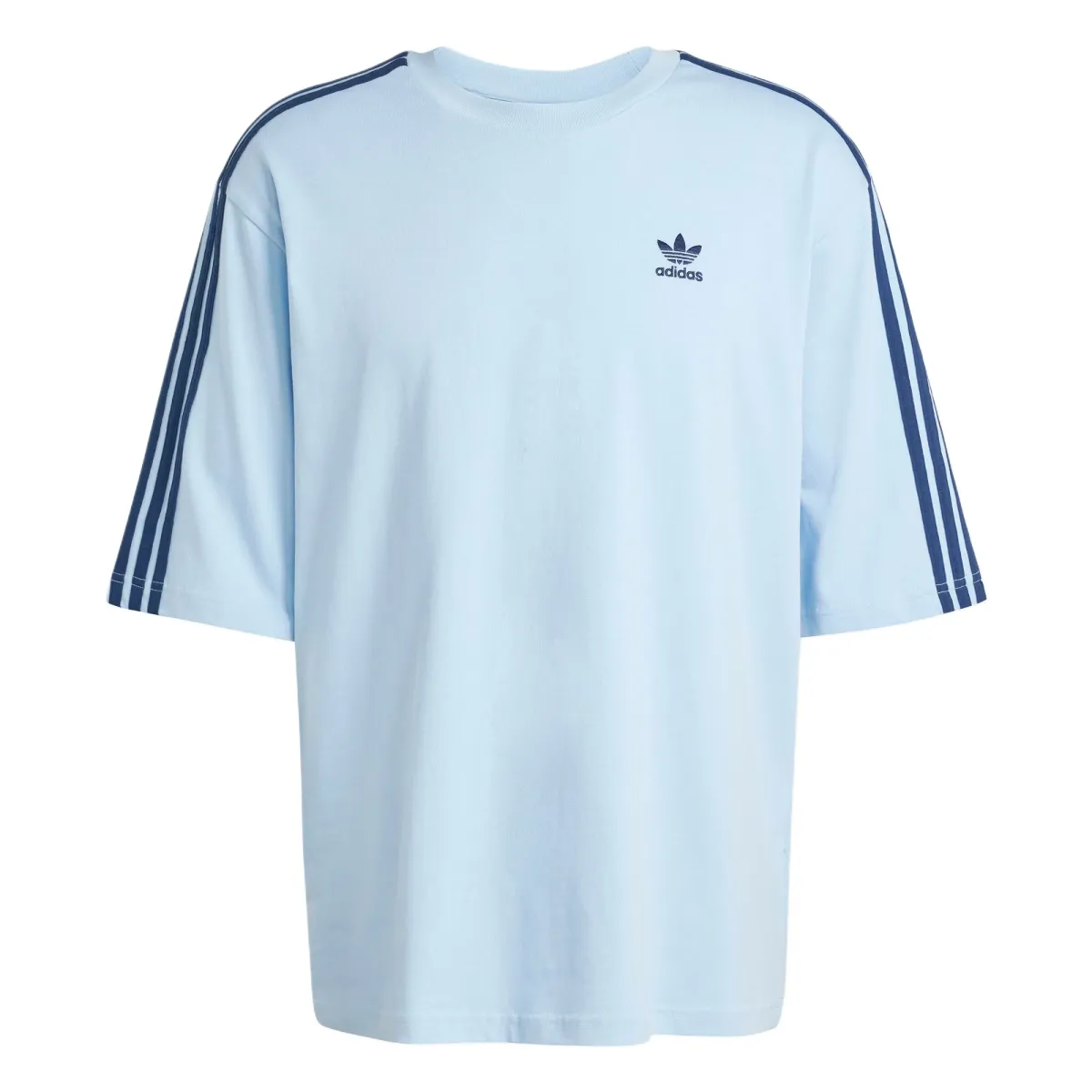 Adidas Originals ADICOLOR OVERSIZED T Shirt Men's Pink Blue