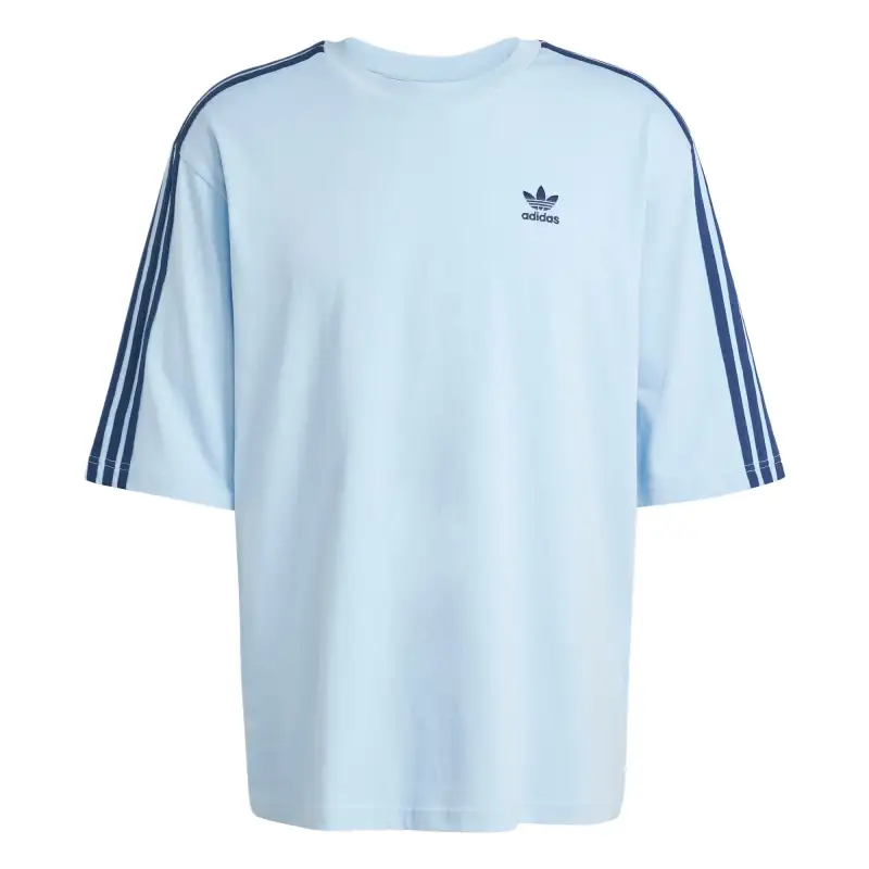 Adidas Originals ADICOLOR OVERSIZED T Shirt Men's Pink Blue