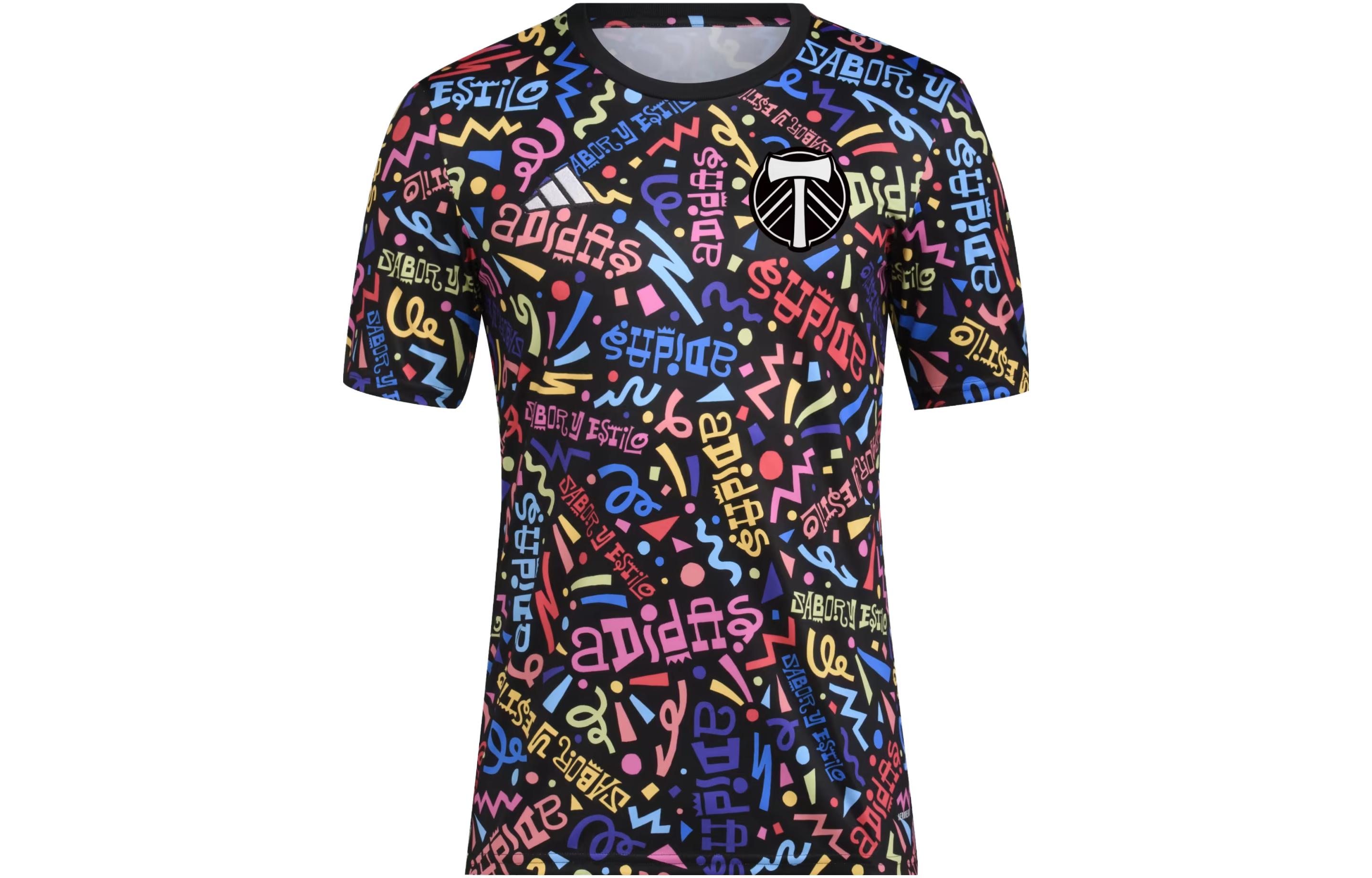 Adidas Portland Timbers Soccer Jerseys Men's Multicolor Moderate Straight Fit