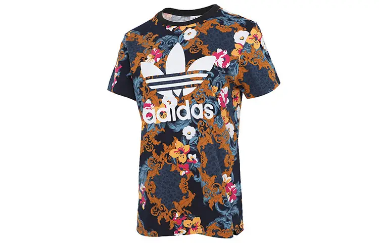 Adidas Originals Set in Sleeve T Shirt Women's Multicolor