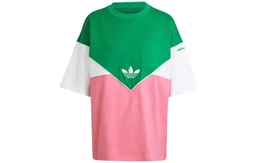 Adidas Originals ADICOLOR T Shirts Women's Multicolor Crew Neck Moderate Straight Fit