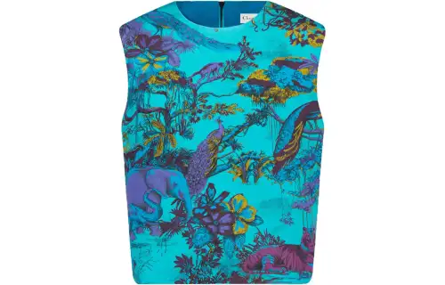 DIOR T Shirts Women's Multicolor Crew Neck Moderate Straight Fit