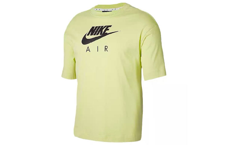 Женская футболка Nike Air Logo (салатовая)