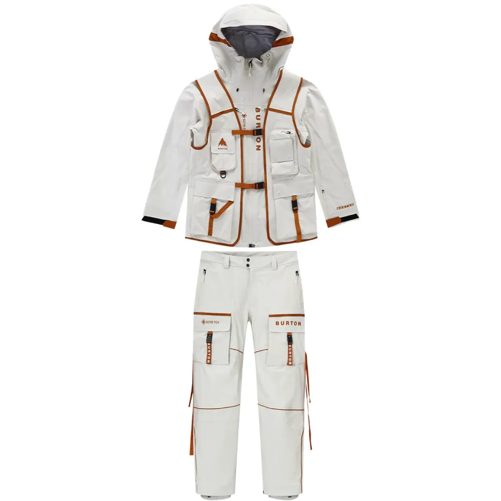 BURTON Ski Suit Set Unisex White