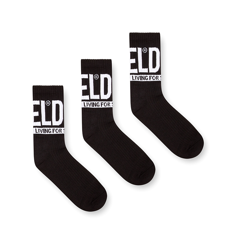 DIESEL Crew Socks Men’s 3 Pack Black