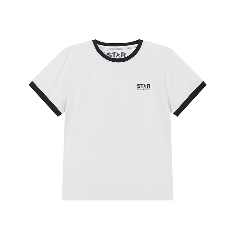 Женские футболка Golden Goose Golden Goose T (белые)