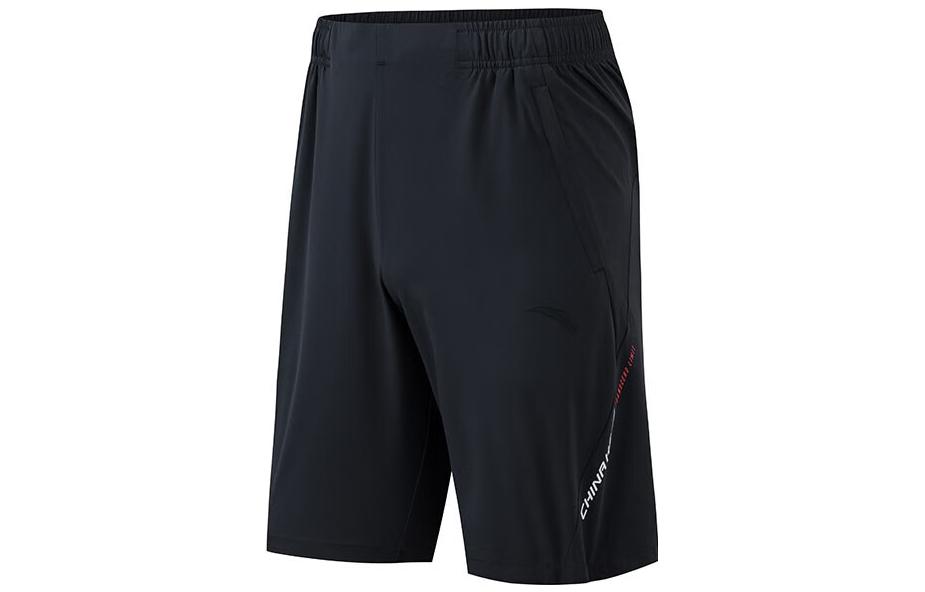 ANTA Variety Training Collection Sports Shorts Men’s Black Moderate
