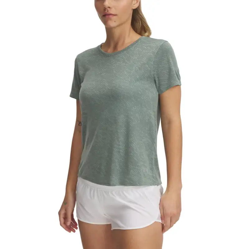 Under Armour Launch Regular T Shirt Women's Light Green