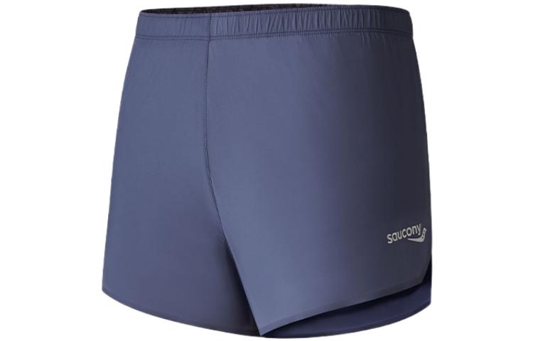 Saucony Sports Shorts Men’s Sea Wave Blue Moderate