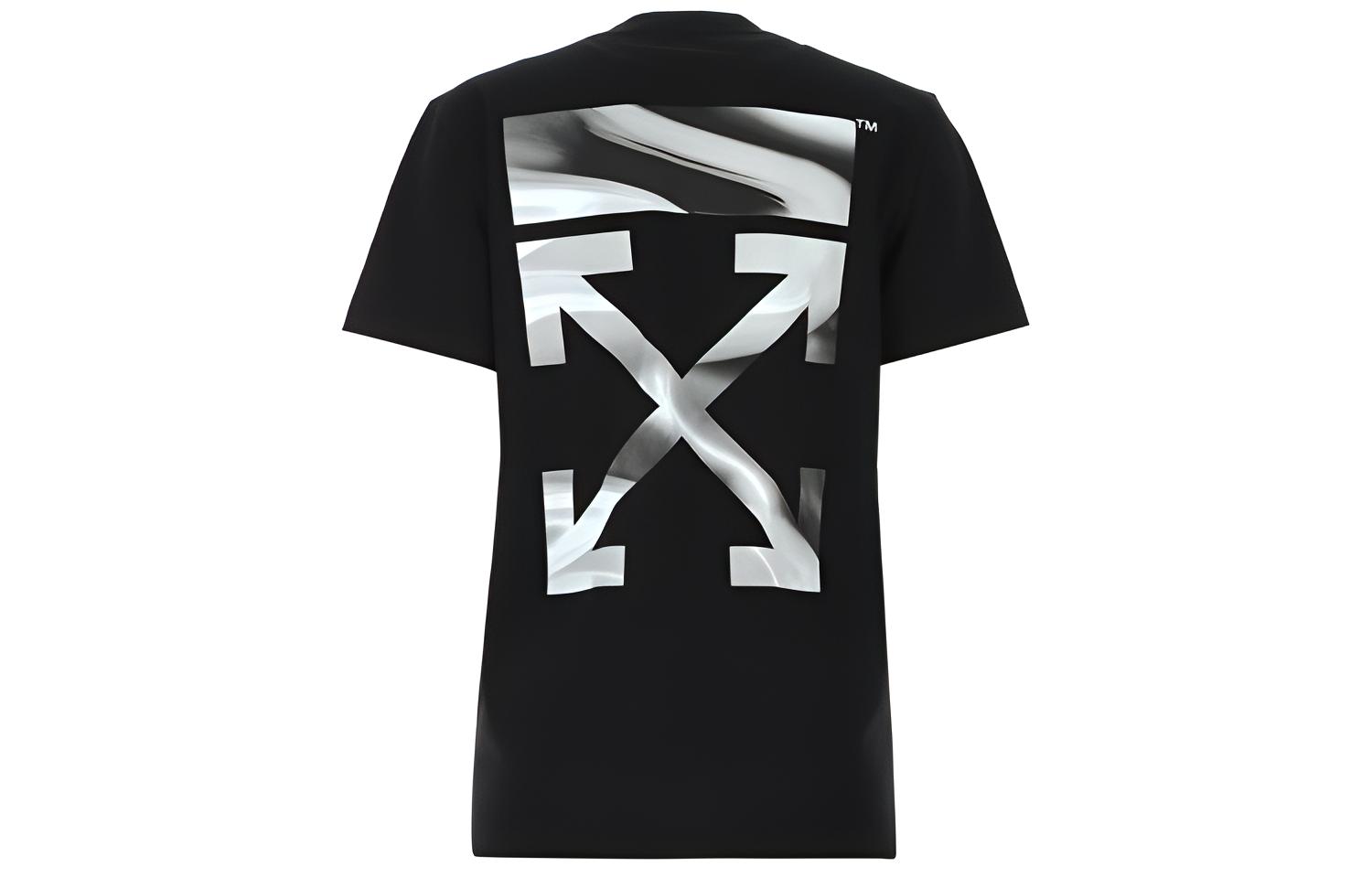 Женская футболка OFF-WHITE SS21 Arrows (черная)