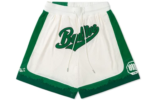 Li Ning Badfive Basketball Shorts Men's White Green Moderate Other