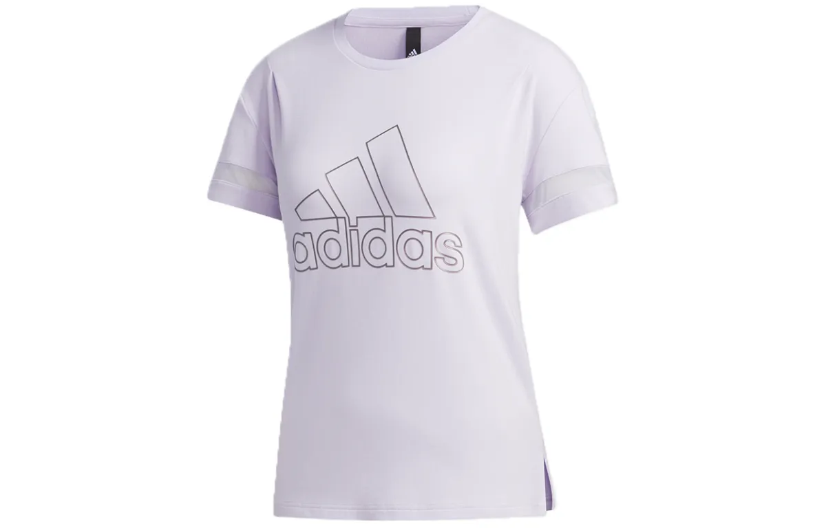 Adidas T Shirt Women's Light Purple