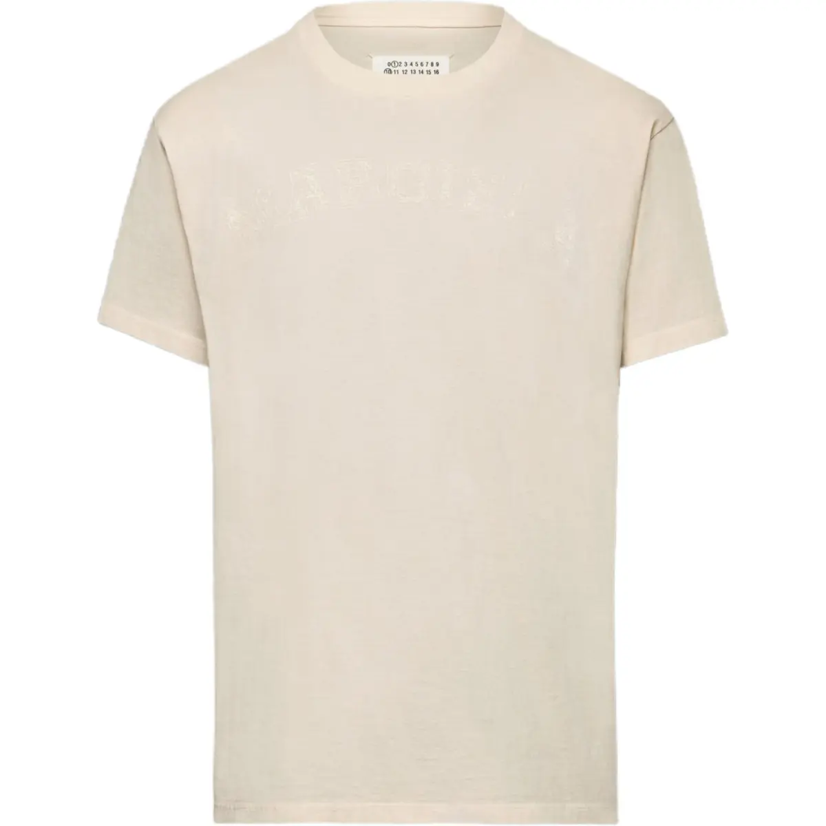 Maison Margiela Logo Printed Crewneck T Shirt