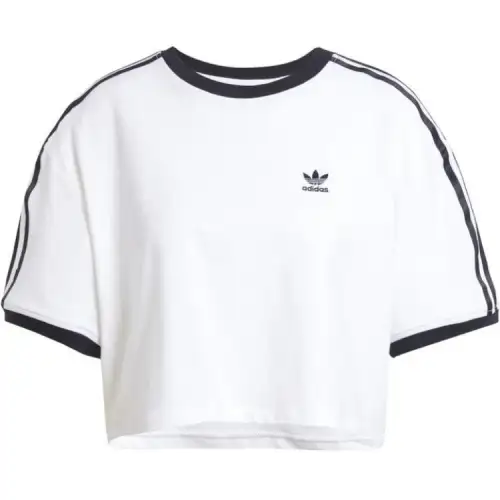 Adidas Originals Adicolor 3 Stripes Loose Crop Tee
