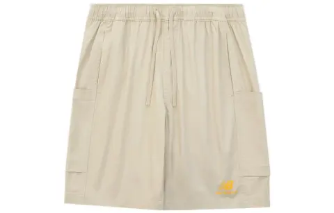 New Balance Sports Shorts Men's Beige Moderate