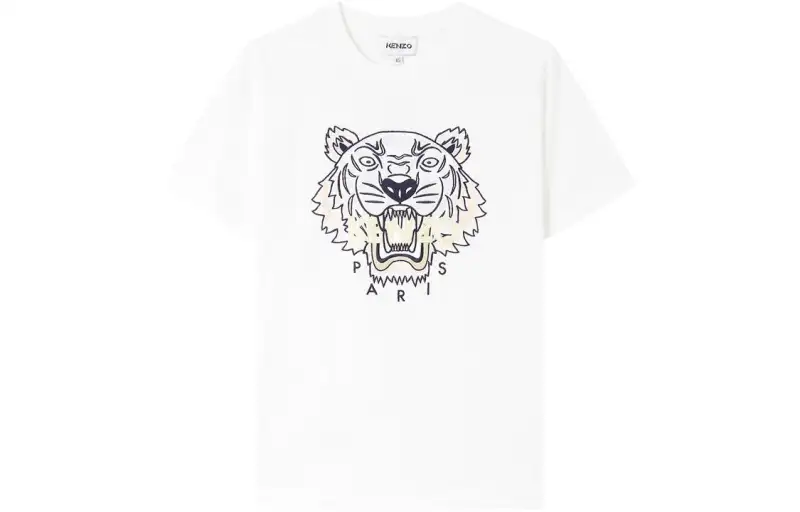 KENZO T Shirts Women's White Crew Neck Moderate Other