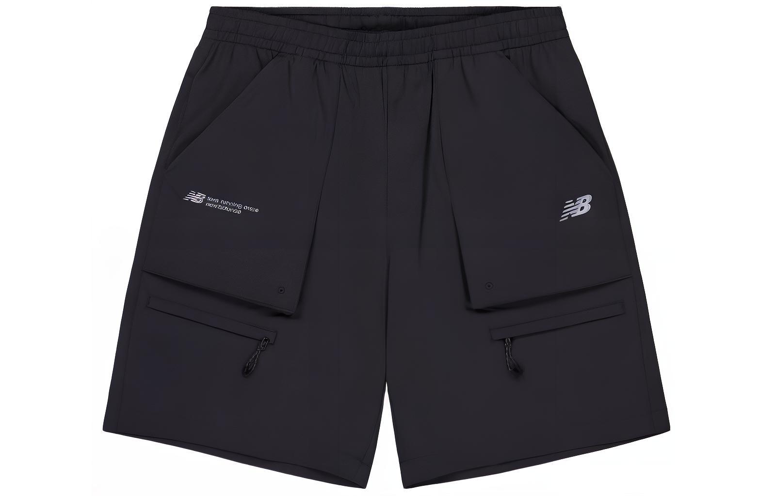 Мужские шорты New Balance Woven Shorts (черные)