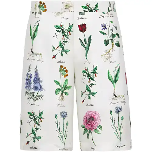 DIOR FW24 Casual Shorts Men's Multicolor