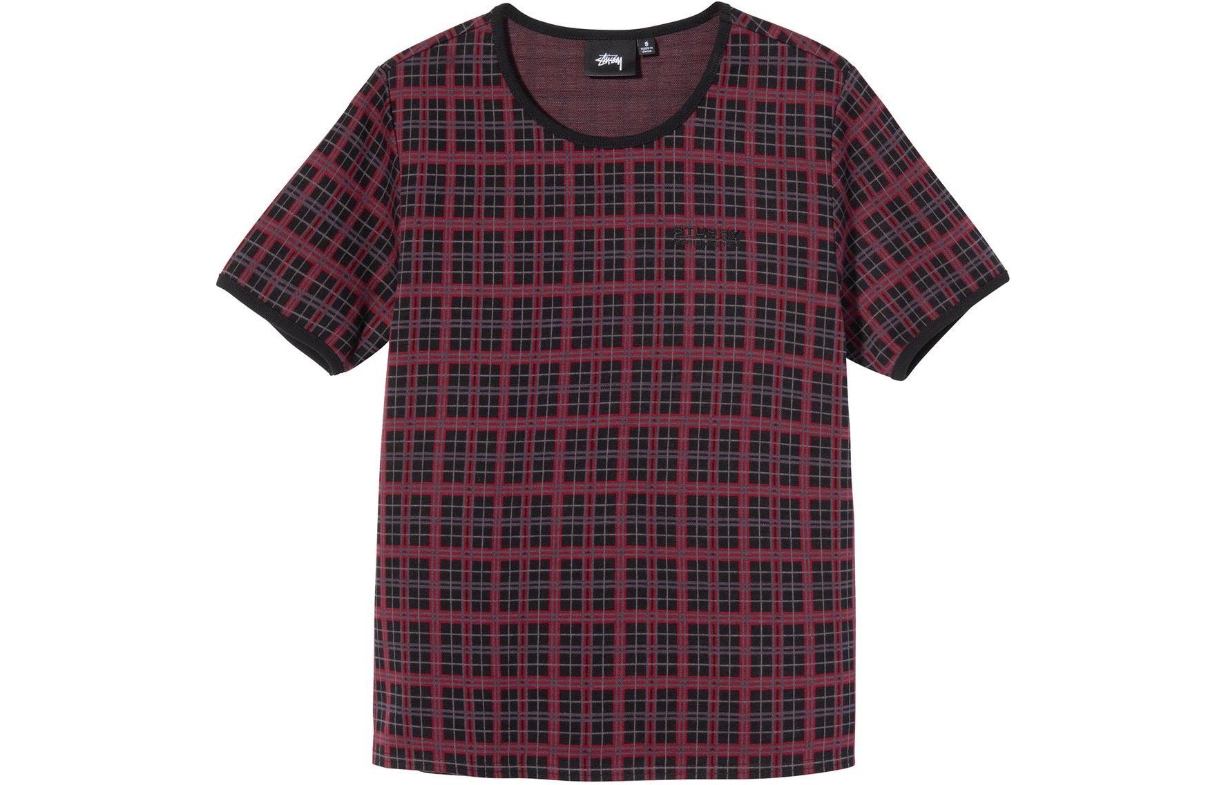 Женская футболка Stussy T (клетчатая) — фото 3
